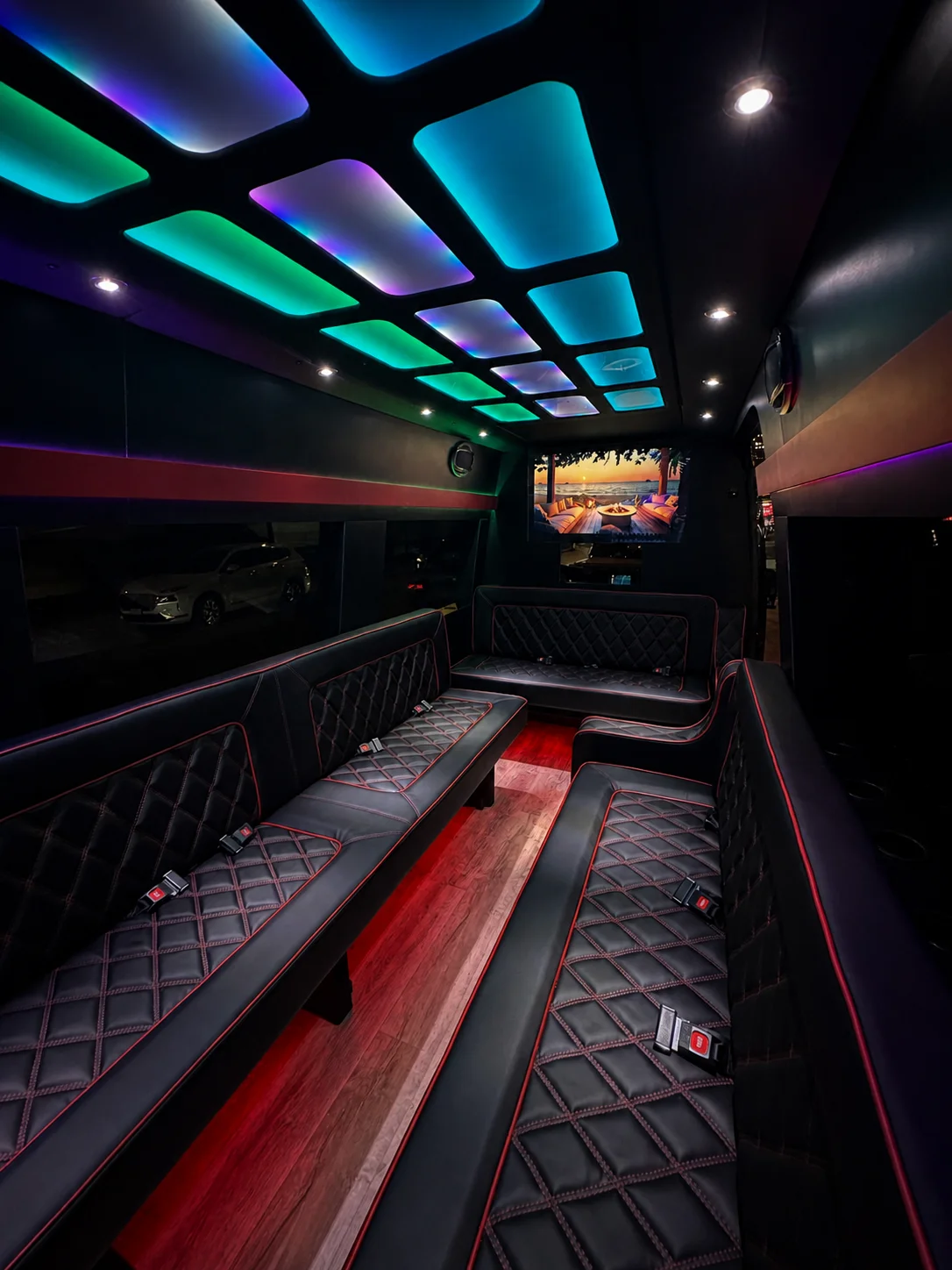 Celebration-focused Sprinter interior