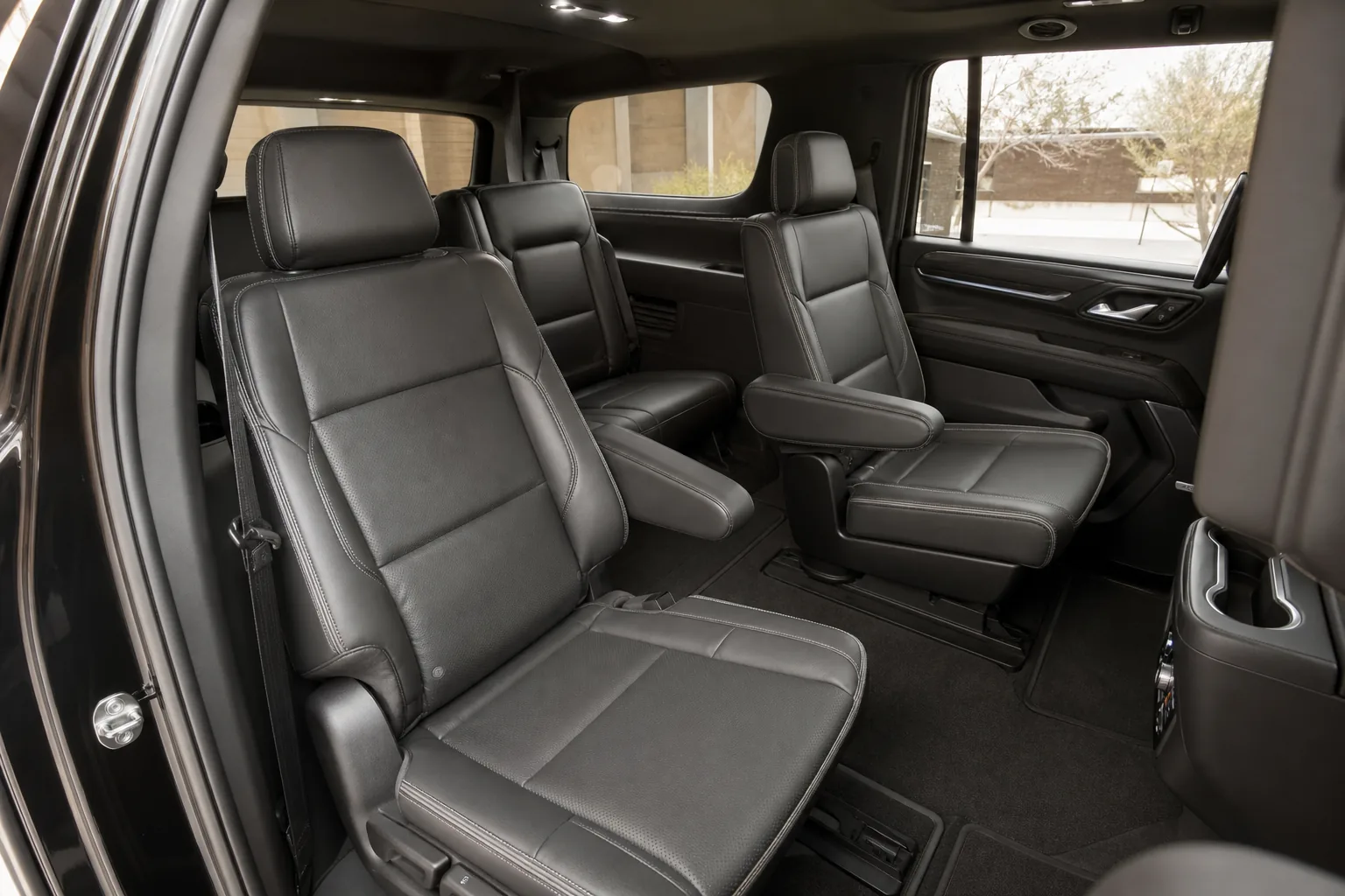 New black Yukon XL or Chevrolet Suburban interior